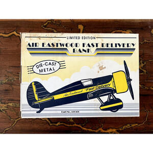 Vintage Toy Air Eastwood Fast Delivery Bank Die-Cast 1991 Limited Edition - NEW